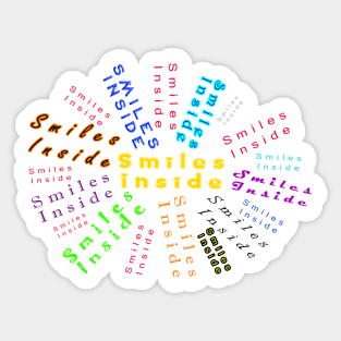 Smiles inside Sticker